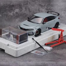 Motorhelix MH 1/18 Diecast Honda Civic Type R (FL5) Sonic Grey 299pcs Open Close