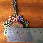 Vintage English Coin REGINA Pendant With Necklace — photo 7