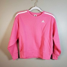 ADIDAS Womens Oversized Sweatshirt Jumper Girls NWT Large 14 Jogging Run L