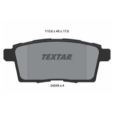 Satz Bremsbeläge Bremsklötze hinten für Ford USA Edge U387 | 23940292