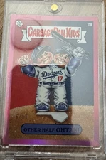 2023 Topps Garbage Pail Kids GPK X MLB Shohei Ohtani 11B Other Half Pink /99
