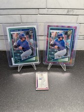 Matt  SHAW Rookie Card RC Lot! - 2025 Topps Pin, Optic, & pink laser rookie