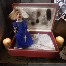 Conduit Nun Doll In Holy Demon Trap Box , No USA Tariffs To Pay