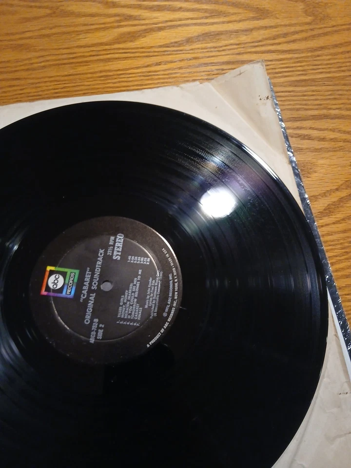 CABARET ORIGINAL MOVIE SOUNDTRACK 1972 LP LIZA MINELLI JOEL GRAY In Shrink Foto 4 de 4