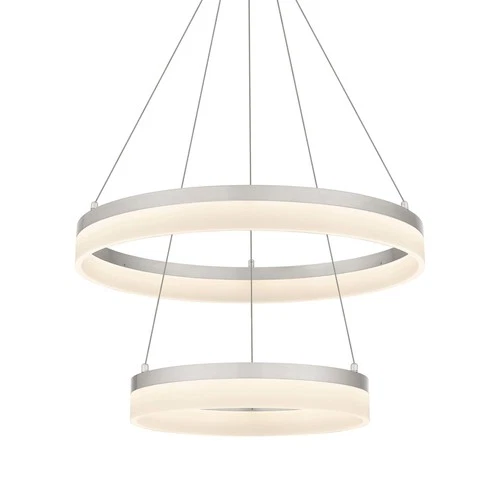 Quoizel PCOH2924 Cohen 24"W Suspension Multi Light Pendant - Nickel - Picture 1 of 5
