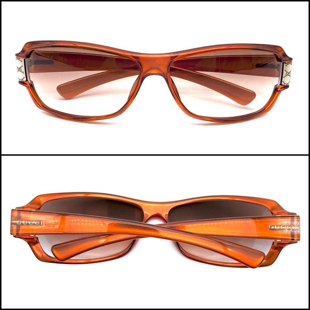 GUCCI GG Pattern Logo Monogram Square Sunglasses … - image 3