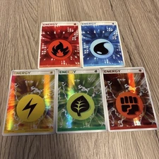 Holoen Energy 5 Retro Promo Rare Pokemon Card Game