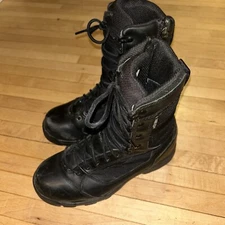 Danner Striker Torrent Side-Zip TFX 8” Black Gortex Tactical Boots Sz 6.5 D Lace