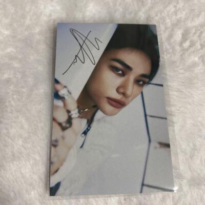 Stray Kids Hyunjin Rock-Star HMV Lucky Draw B JAPAN Photo card PC