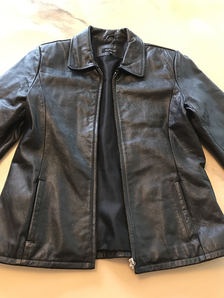 Britches Leather Jacket Black Size Medium | eBay
