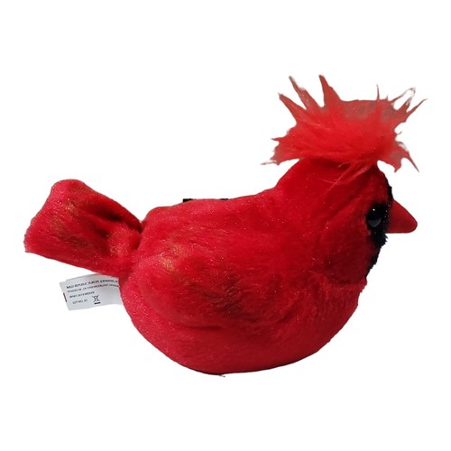 NORTHERN CARDINAL Audubon REAL BIRD CALL WILD REPUBLIC PLUSH STUFFED ANIMAL NEW - Picture 3 of 6