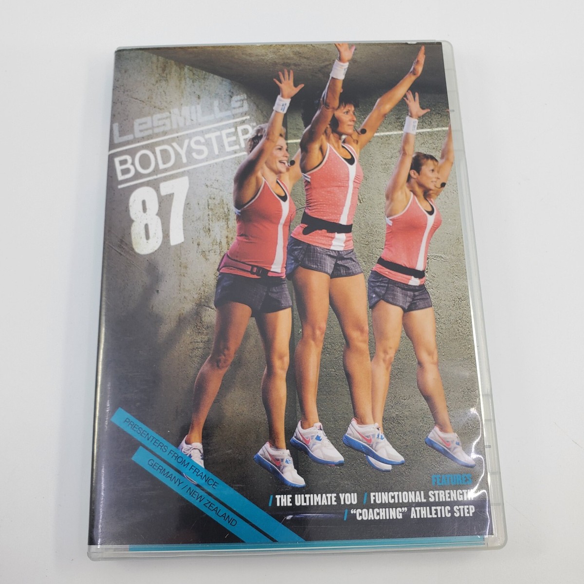 ウエイトトレーニング LESMILLS BODYSTEP DVD Les Mills BODYSTEP - Release 99 DVD/CD & Booklet - Like New