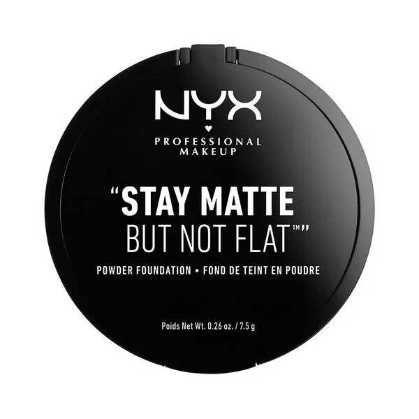 NYX Stay Matte But Not Flat Powder Foundation SMP 18 Medium and SMP 11 Sienna - Image 4 of 4
