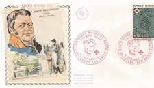 FRANCE 1972 FDC CROIX ROUGE YT 1735