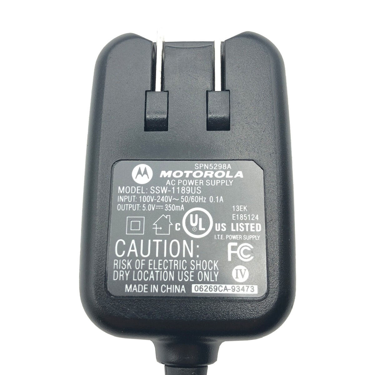 Genuine Motorola AC Adapter Charger for C168i C140 C139 C115 C155