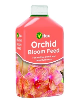 Vitax Liquid Orchid Bloom Feed Plant Food For Beautiful Flowers Nutrients 500ml