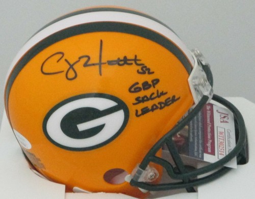 Packers CLAY MATTHEWS Signed Riddell 