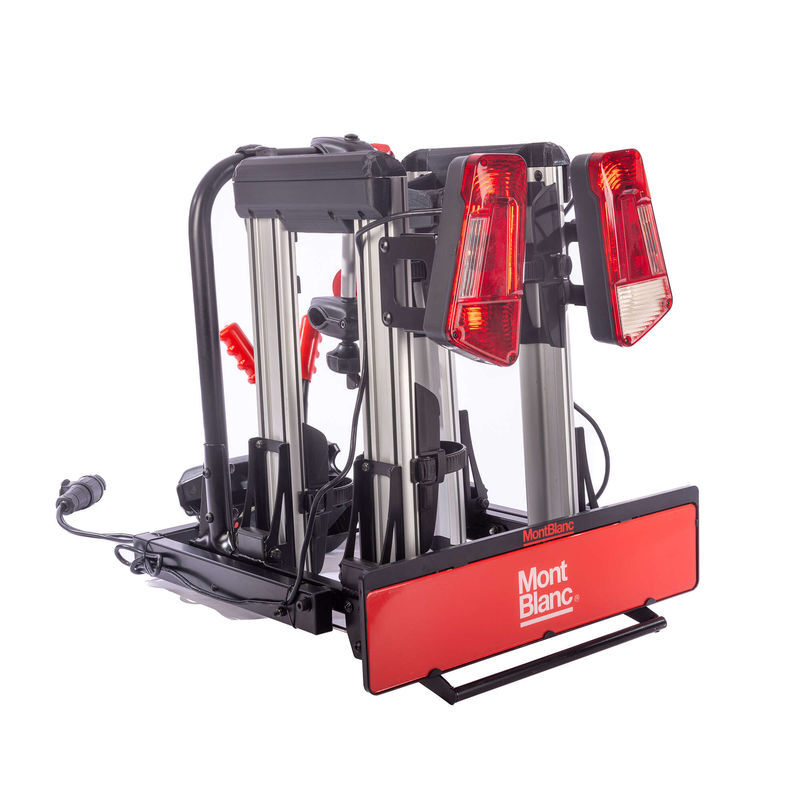 Porte-velos velos sur attelage rabattable Montblanc Sarek