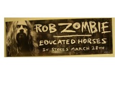 Rob Zombie Poster White Zombie Educated Promo