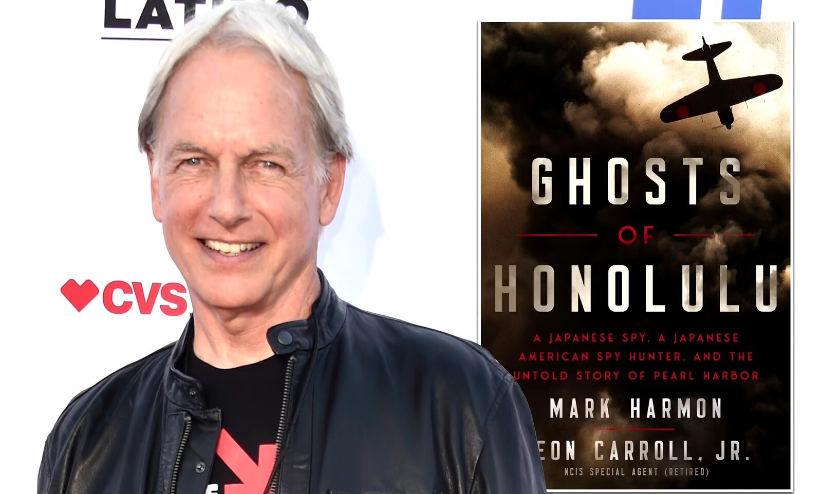 Ghost Of Honolulu Signed Hardcover Book By NCIS Mark Harmon & Leon(02)