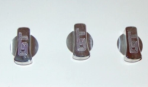 Mustang GT Logo Billet AC Knobs 05 06 07 08 09 2005 2006 2007 2008 2009 A/C