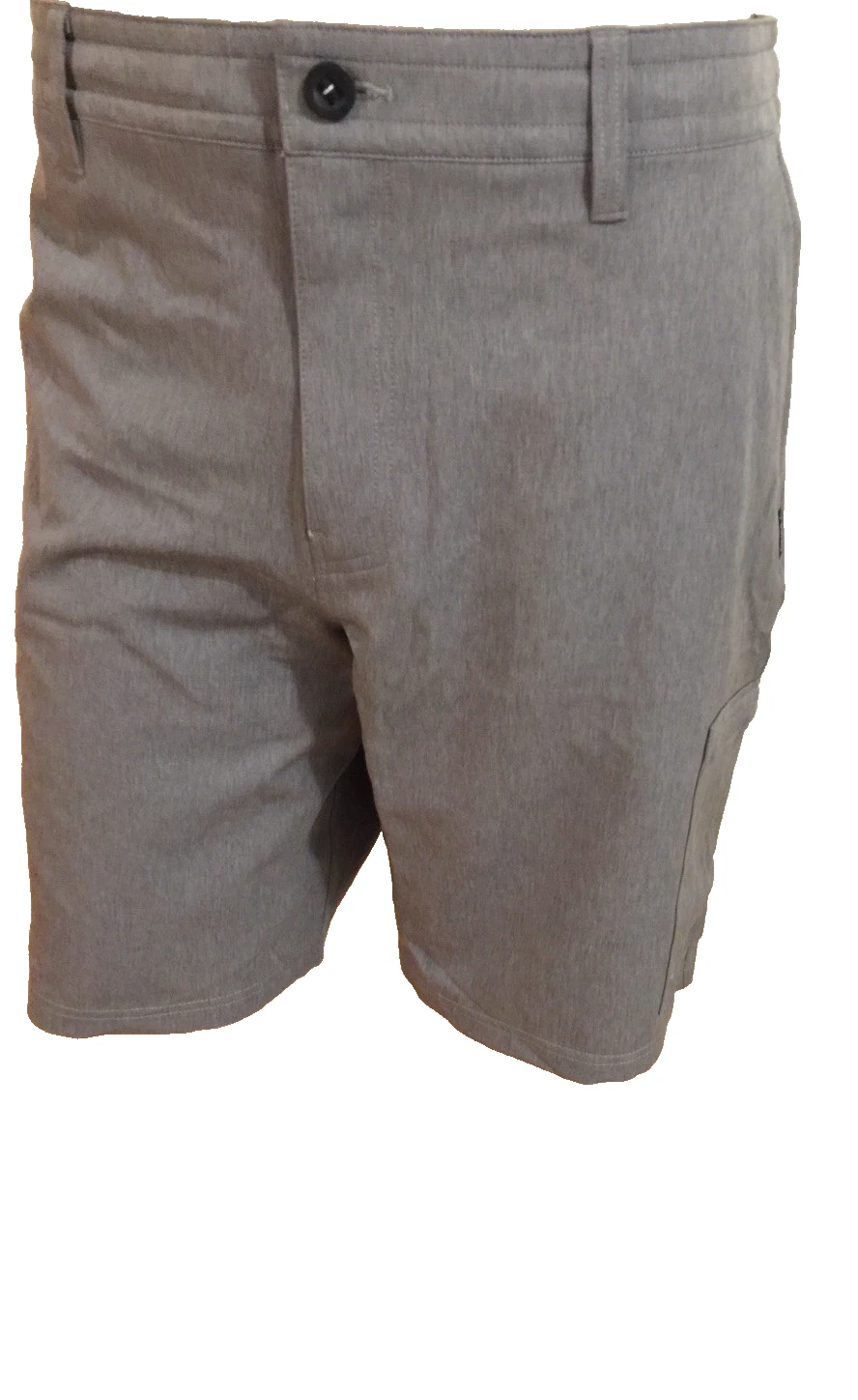 NWT Men O’Neill Hybrid Shorts Gray Stretch Quick Dry 38 Standard Fit 10” Inseam