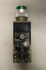 ALLEN BRADLEY 800MR-PT16K GREEN Push To Test Pilot Light 120 Volt AC Lamp 86