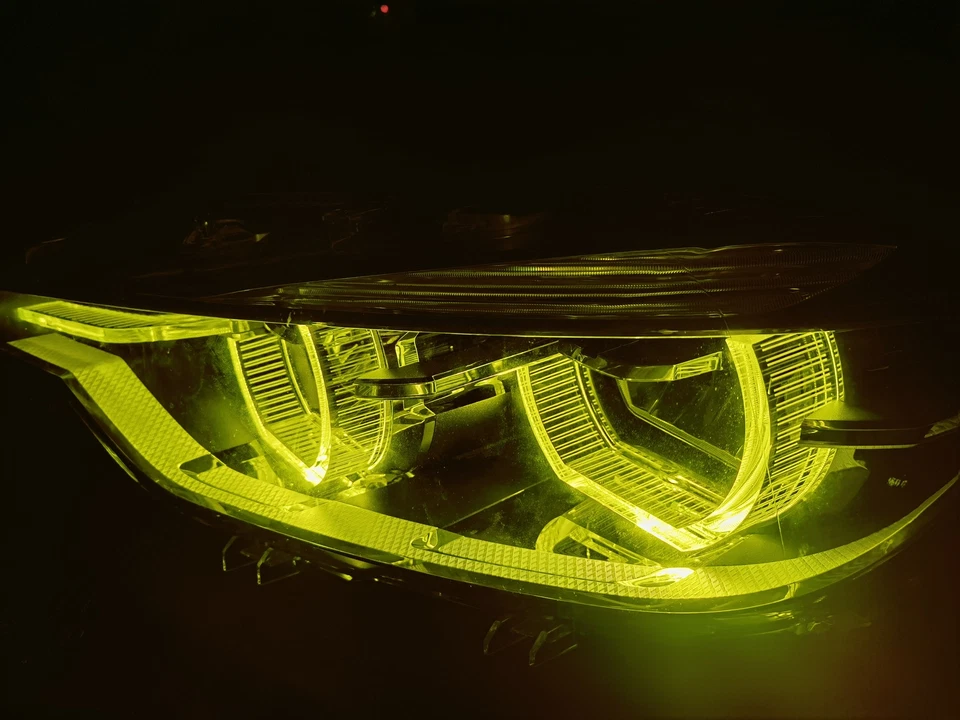 CSL Yellow DRL LED Boards For BMW F30 F31 LCI 330i 340i 320i 328i 2015-2018 Foto 2 de 4