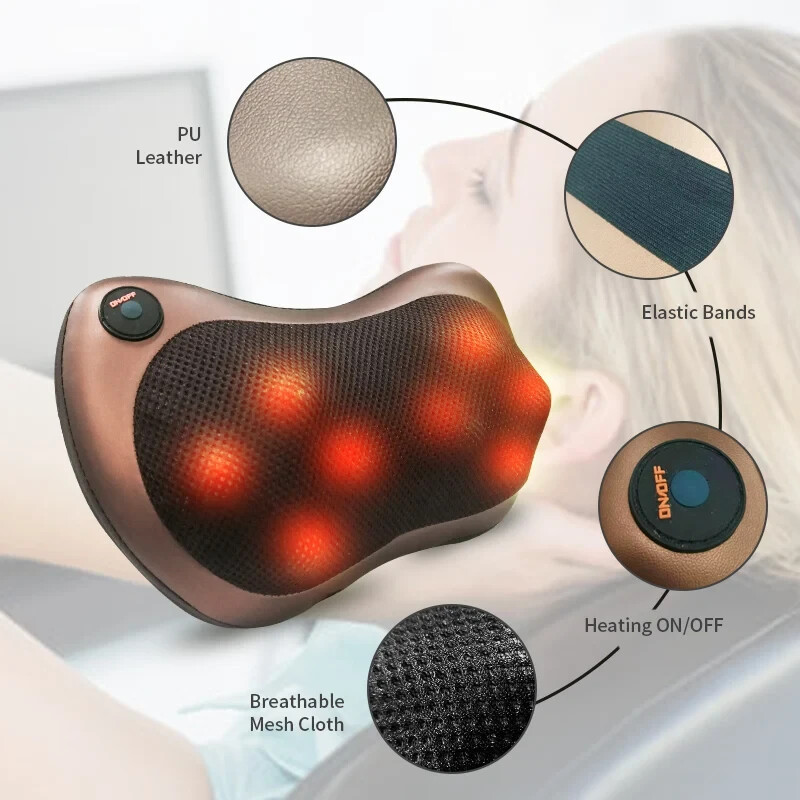 Offerta Massaggiatore Cervicale Shiatsu Elettrico: Stop al Dolore Ora!
