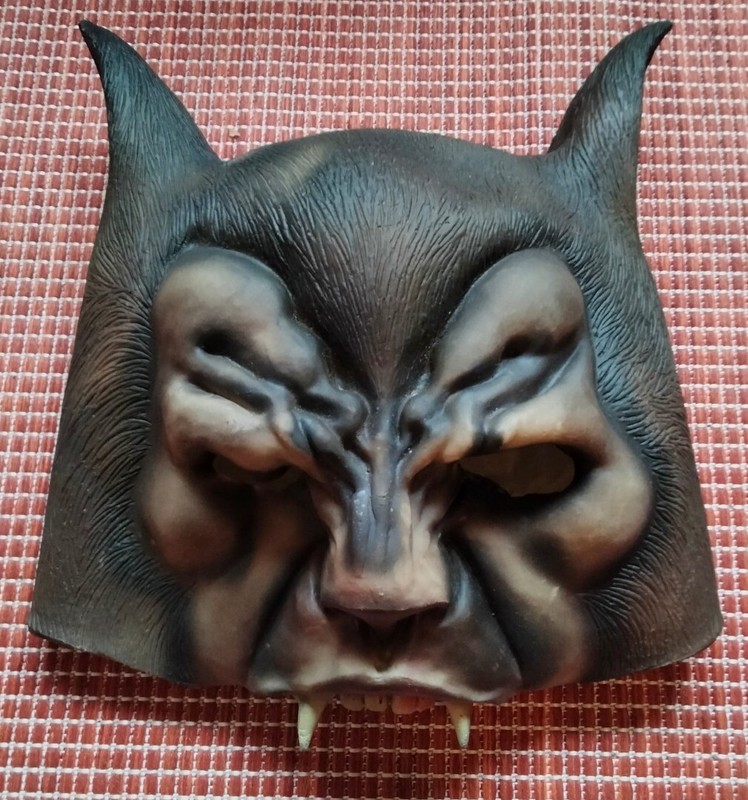 Werewolf Adult Halloween Latex Half Mask 1995 The Paper Magic Group 