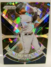 LUIS ROBERT /25 ILLUMINATION64 CRACKED GLASS PRIZM BASEBALL PANINI 2021