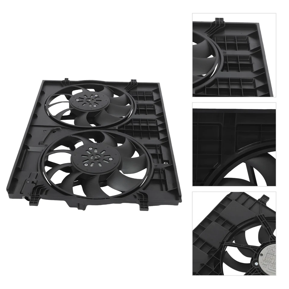 Radiator Dual Cooling Fan Assembly 3QF121207-PFM For 2018-2023 Volkswagen Atlas Foto 4 de 4
