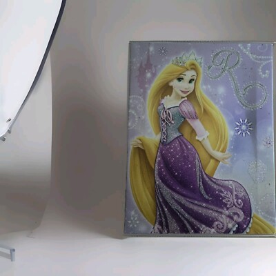 Artissimo Disney Rapunzel 6.5 X 8.5 Wrapped Frame Canvas Wall Art