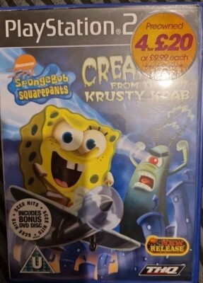 SpongeBob Schwammkopf: Creature from Krusty Krab für Sony Playstation 2 (PS2)