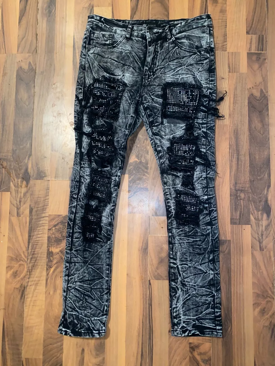 Mens bling store jeans
