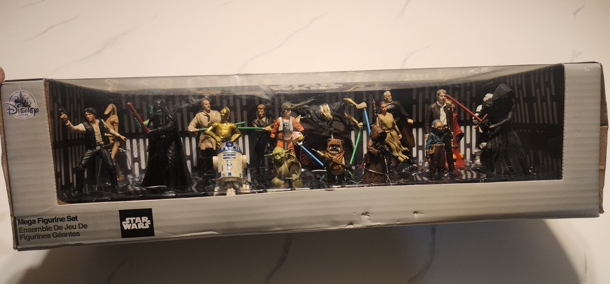 Disney Star Wars Mega Figurine Set 20 Pieces- for sale online | eBay