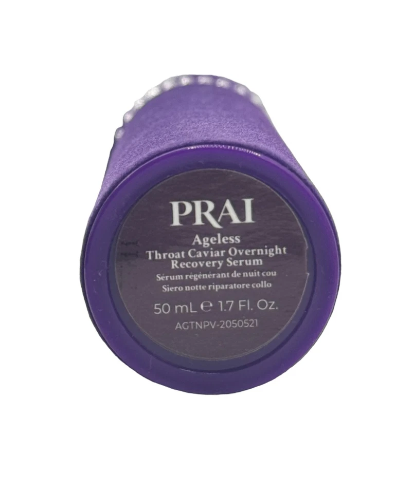 PRAI Ageless Throat Caviar Overnight Recovery Serum, 1.7 oz - image 3 of 3