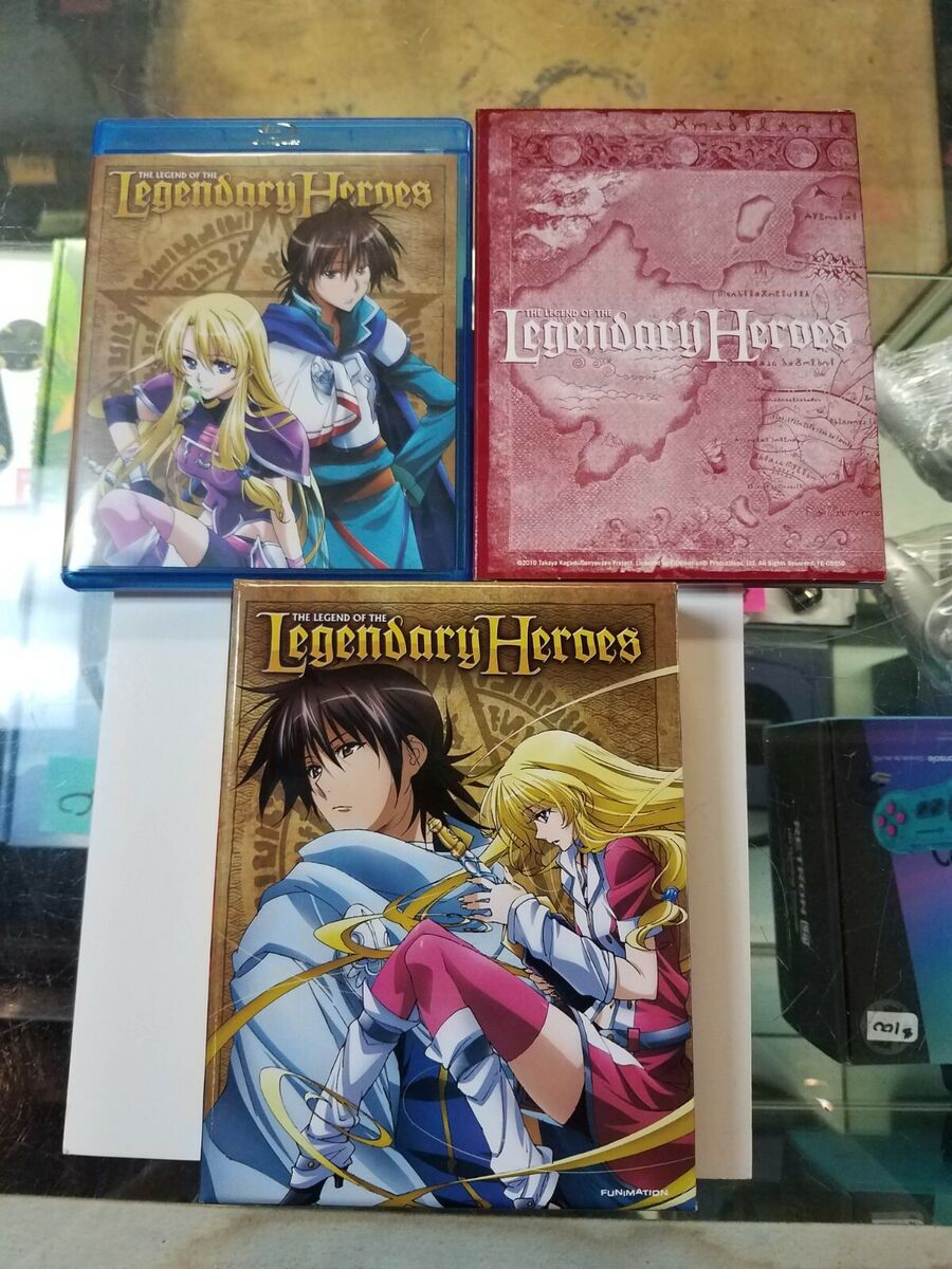 The Legend of Legendary Heroes: Part 1 (Blu-ray/DVD, 2012, 4-Disc Set,  Limited Edition) for sale online