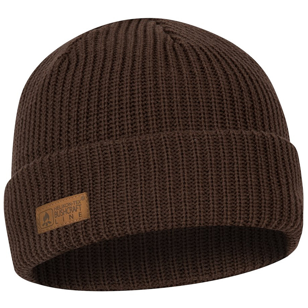 Helikon-Tex Wanderer Cap Hat Mens Thick Knit Watch Cap Warm Hiking Earth Brown