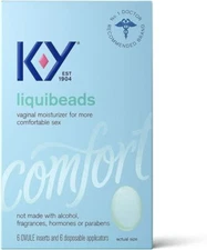 K-Y Liquibeads Vaginal Moisturizer - 6 Count (1484145)