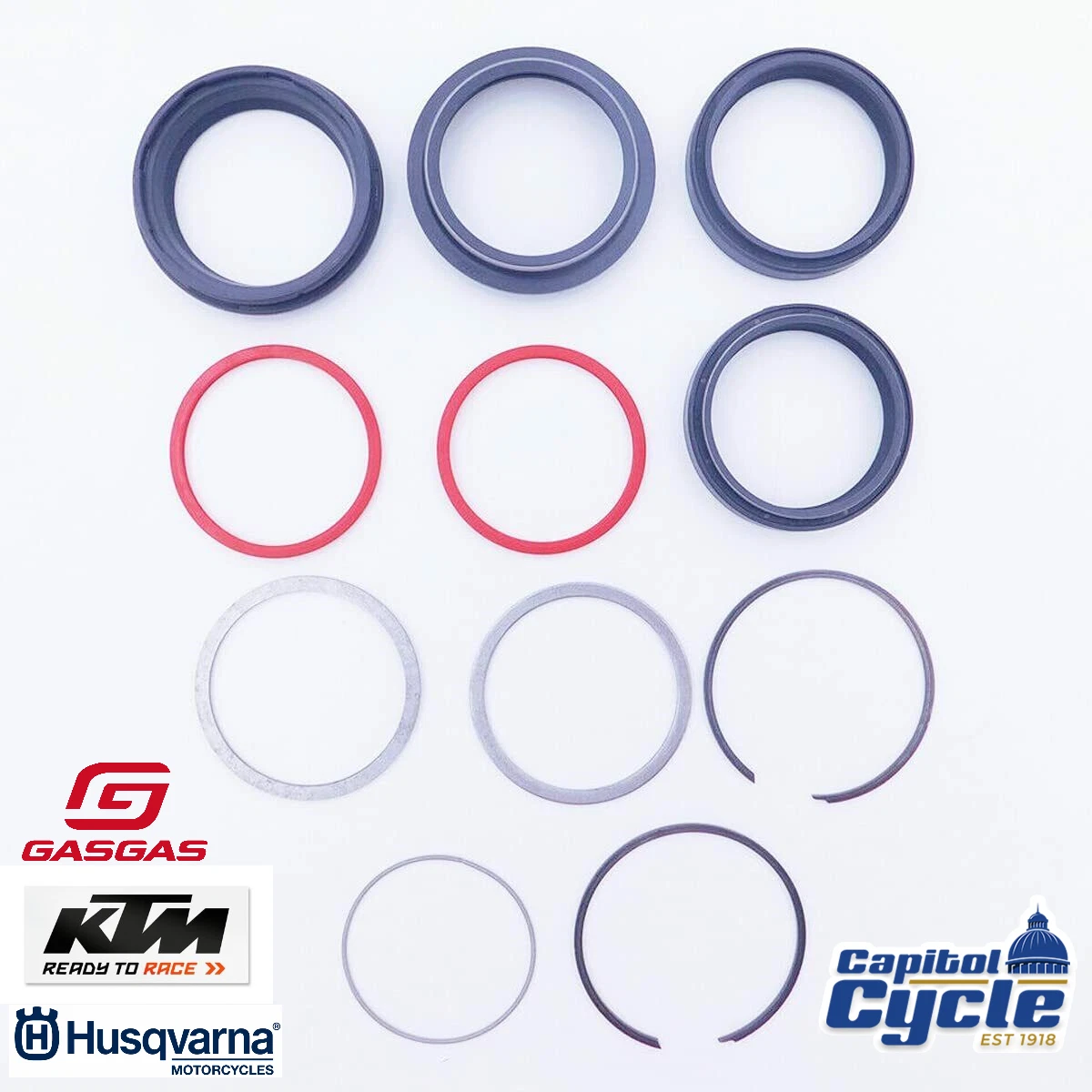 FORK DUST SEALS PAIR KTM 50 SX Pro Snr 02-05 57-142 32x44.2 - Bike Torque FORK DUST SEALS PAIR KTM 50 SX Pro Snr 02-05 57-142 32x44.2 - Bike Torque