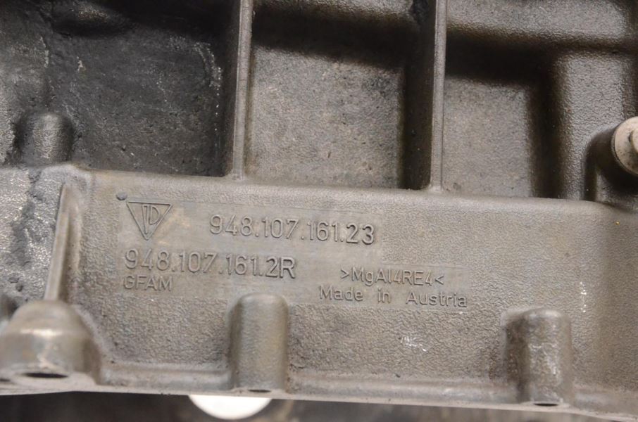 20102016 PORSCHE PANAMERA 970 4.8L NON TURBO UPPER ENGINE OIL PAN