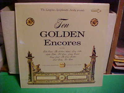 NEW FACTORY SEALED LP TEN GOLDEN ENCORES VARIOUS ARTISTS LONGINES/DECCA JAZZ ETC