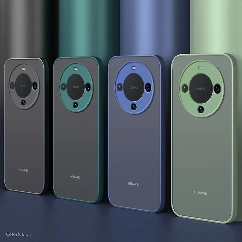 Funda para Huawei Mate 60 50 Pro Nova 12 10 a prueba de polvo transparente a prueba de golpes cubierta dura Foto 4 de 4