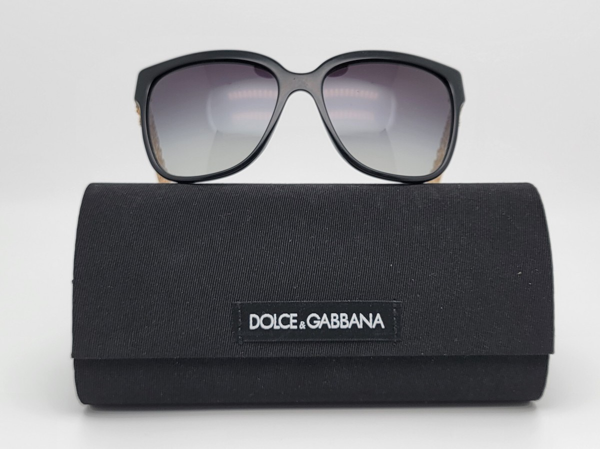 Dolce & Gabbana DG4212 501/8G Black Gold Frame Grey Gradient  display picture 2