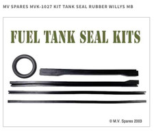 MV SPARES MVK-1027 KIT TANK SEAL RUBBER WILLYS MB