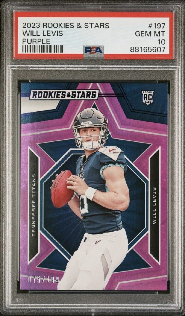Will Levis Panini Rookies & Stars #197 Purple