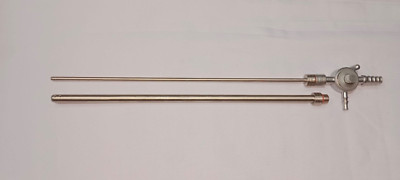 Laparoscopic Laparoscopy Thumb Suction Irrigation Cannula Button Type 10-5mm
