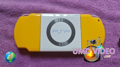 PSP 2003 Yellow Console - The Simpsons Limited Ed 03-27402569