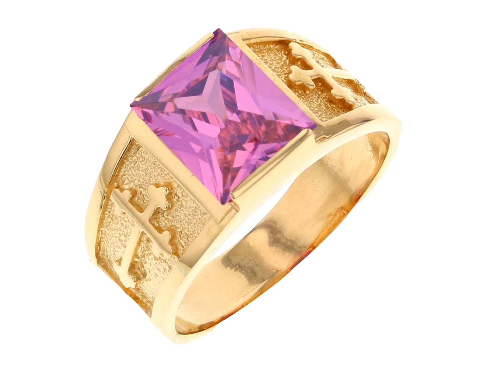 Tourmaline Yellow Gold 10k Jewelry for Men